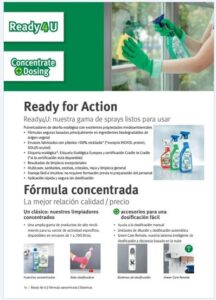 Gama de sprays ecológicos Ready4U